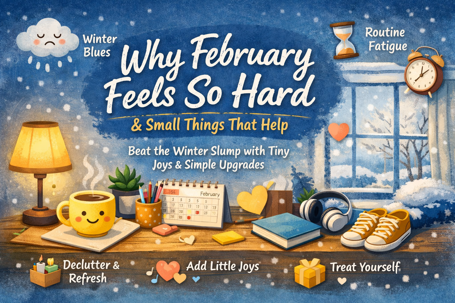 Why February Feels So Hard — And the Small Things That Actually Help