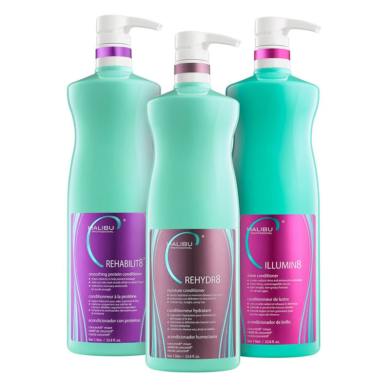 Malibu C Rehabilit8 Protein Conditioner 1L