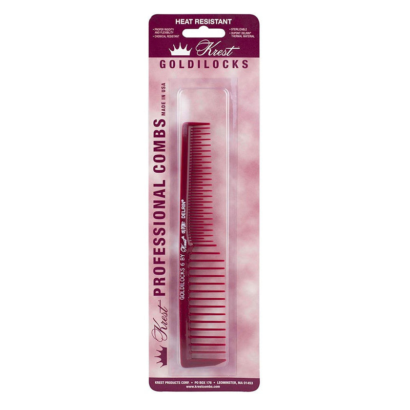 Krest Goldilocks No. 6 Detangling Comb 18cm