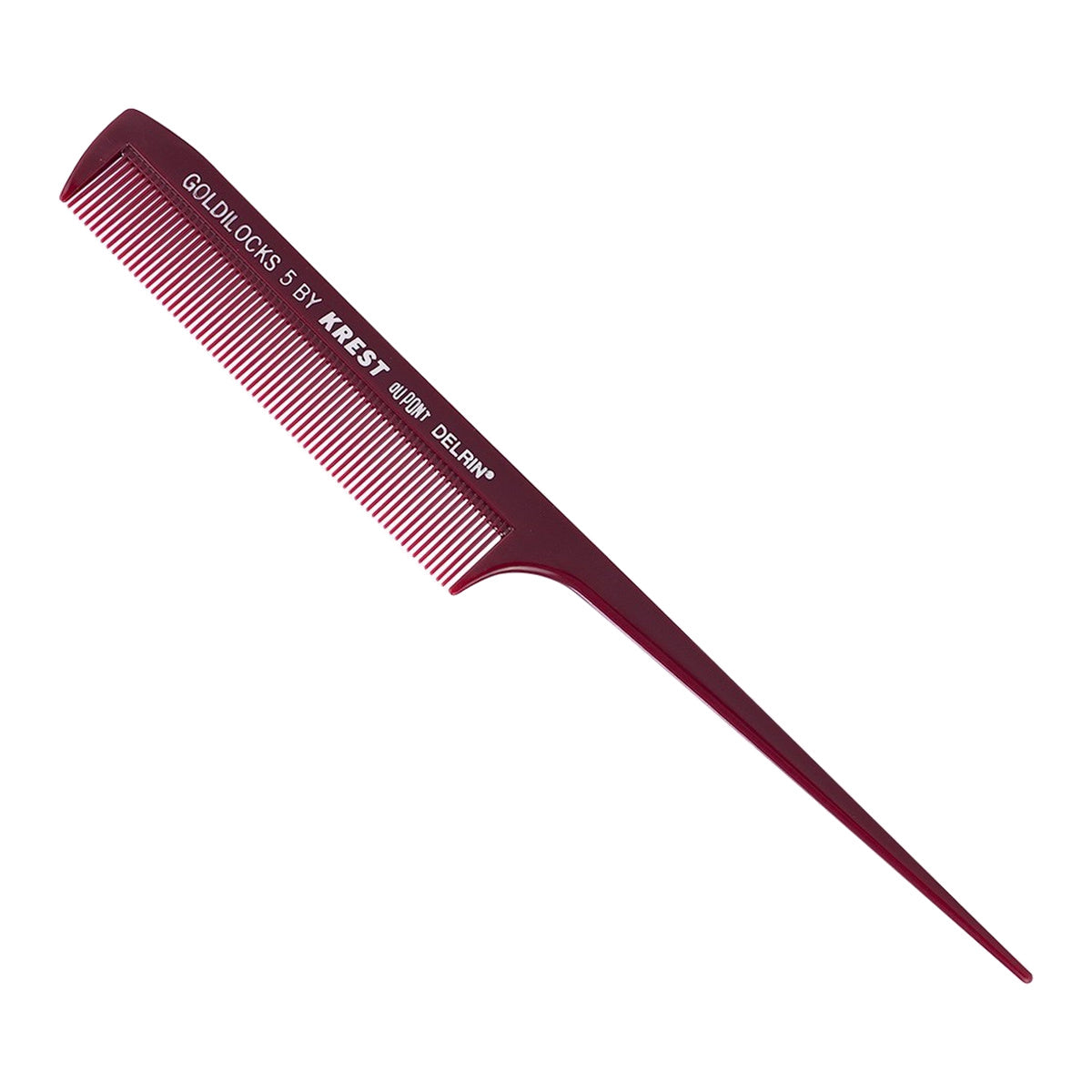 Krest No. 5 Fine Plastic Tail Comb 21.5cm
