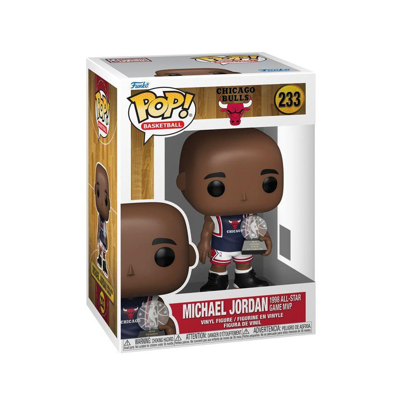 NBA: Bulls Michael Jordan 1998 All-Star Game MVP Pop! Vinyl