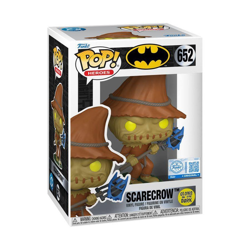 Batman Scarecrow with Pitchfork Exclusive Glow Pop! Vinyl