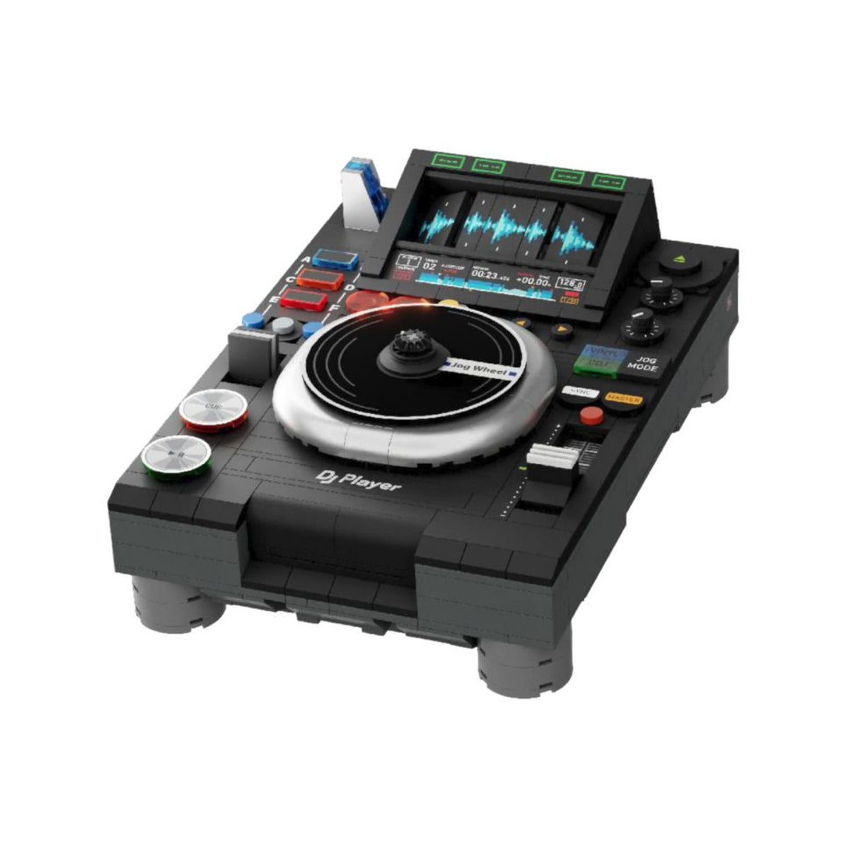 Retro Collection DJ Player Construction Set (869 Pieces)