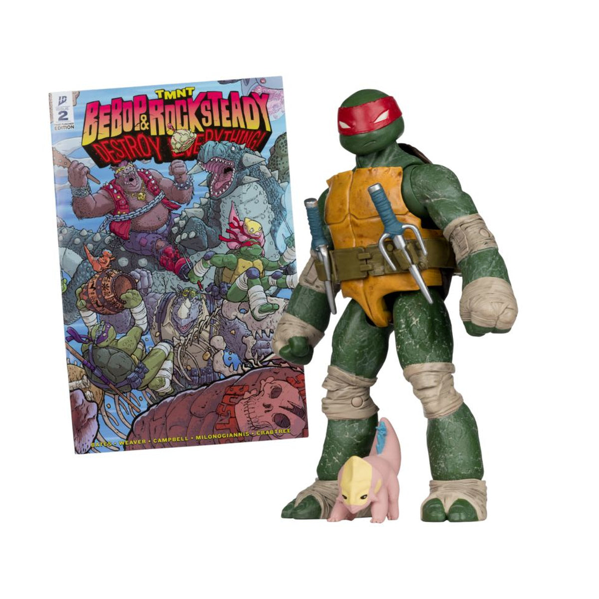 TMNT Raphael Page Punchers 5" Figure with Comic