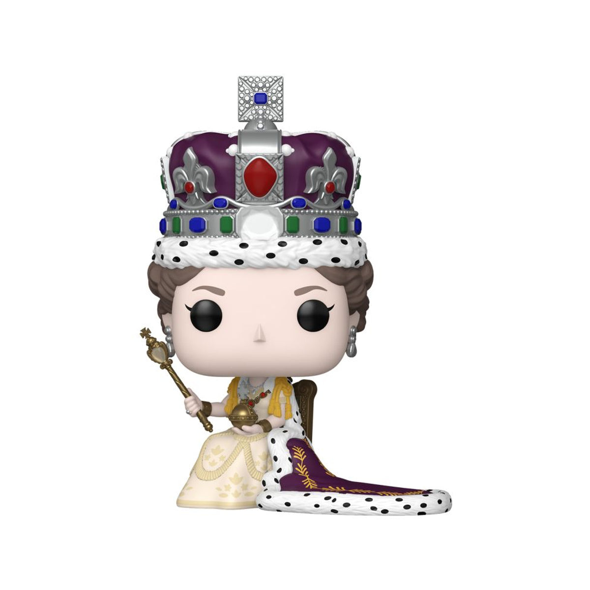 Royal Family Queen Elizabeth II (Coronation) Pop! Premium