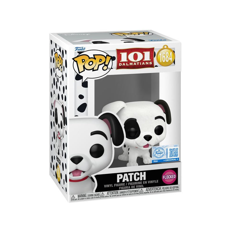 101 Dalmatians 1961 Patch US Exclusive Flocked Pop! Vinyl