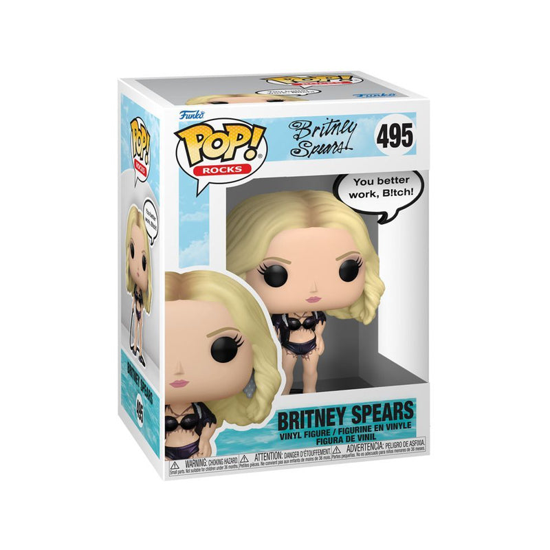 Britney Spears You better work, B!tch Pop! Vinyl Sayings