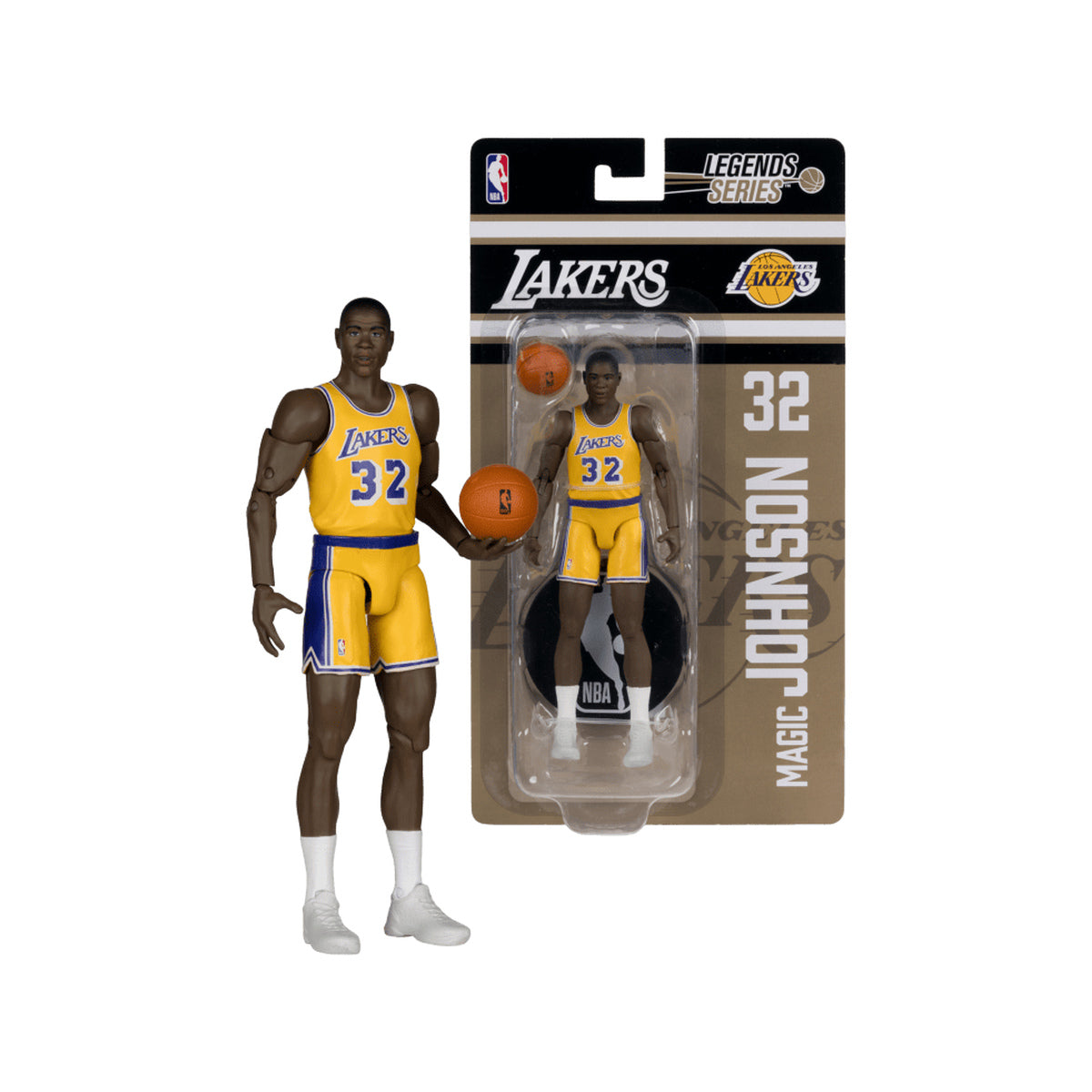 NBA Earvin Magic Johnson Legends Series 6" Figure