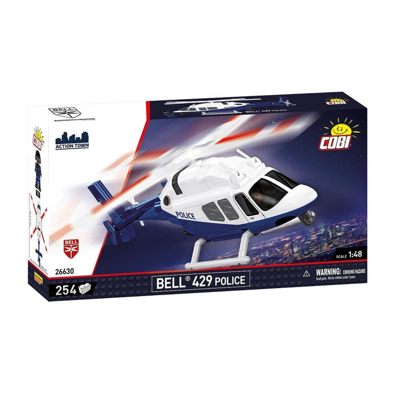 Cobi Bell 429 Police Helicopter 1:48 Scale