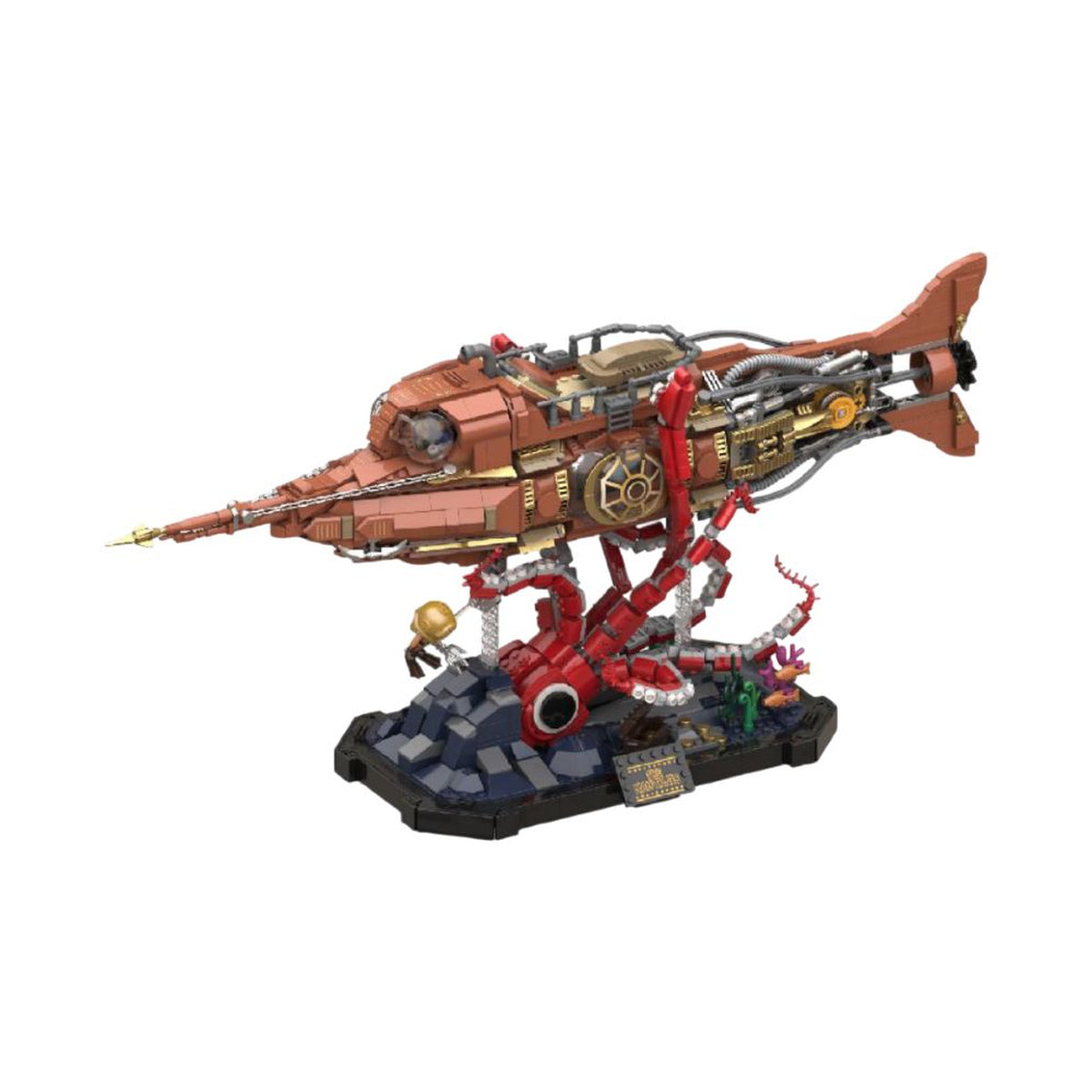 Steampunk Series The Nautilus (2552 pieces)