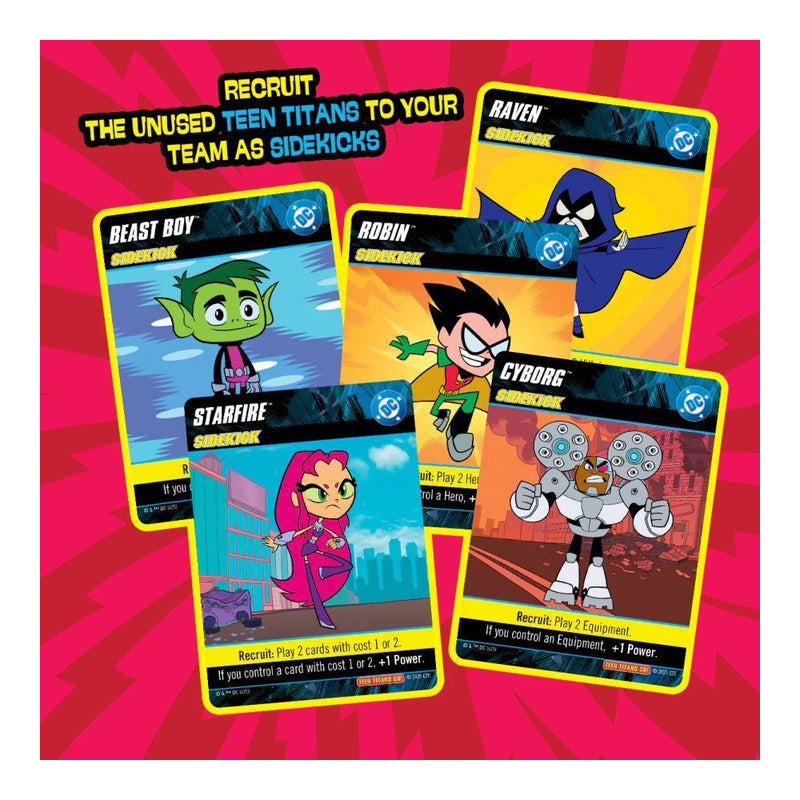 DC Teen Titans Go! Deck-Building Game