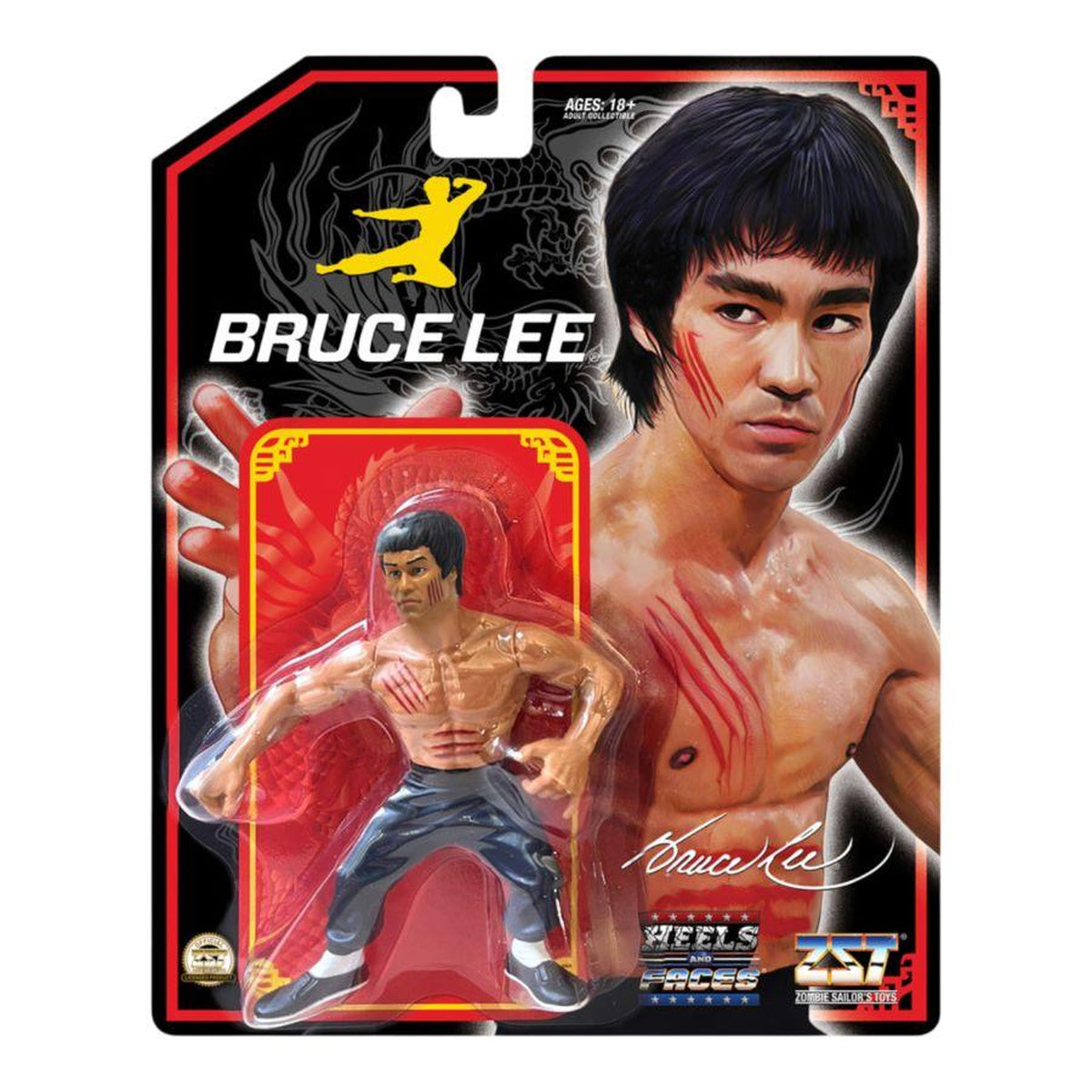 Bruce Lee Bloody Collectable Figure
