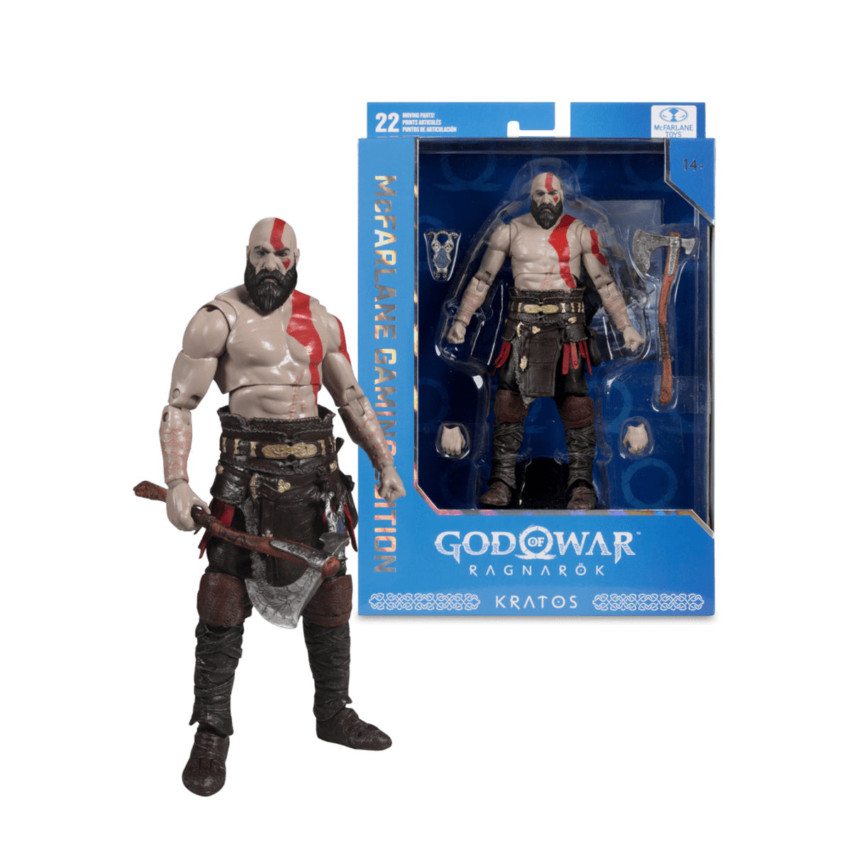 God Of War Ragnarok Kratos Gaming Edition 7" Figure