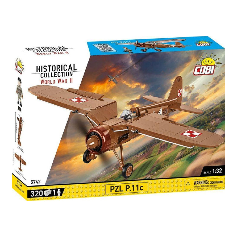 World War 2 PZL P-11c (320 Piece Kit)