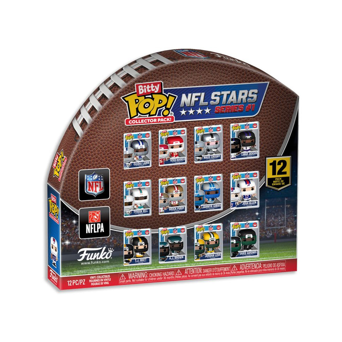 NFL Bitty Pop! 12-Piece Multipack