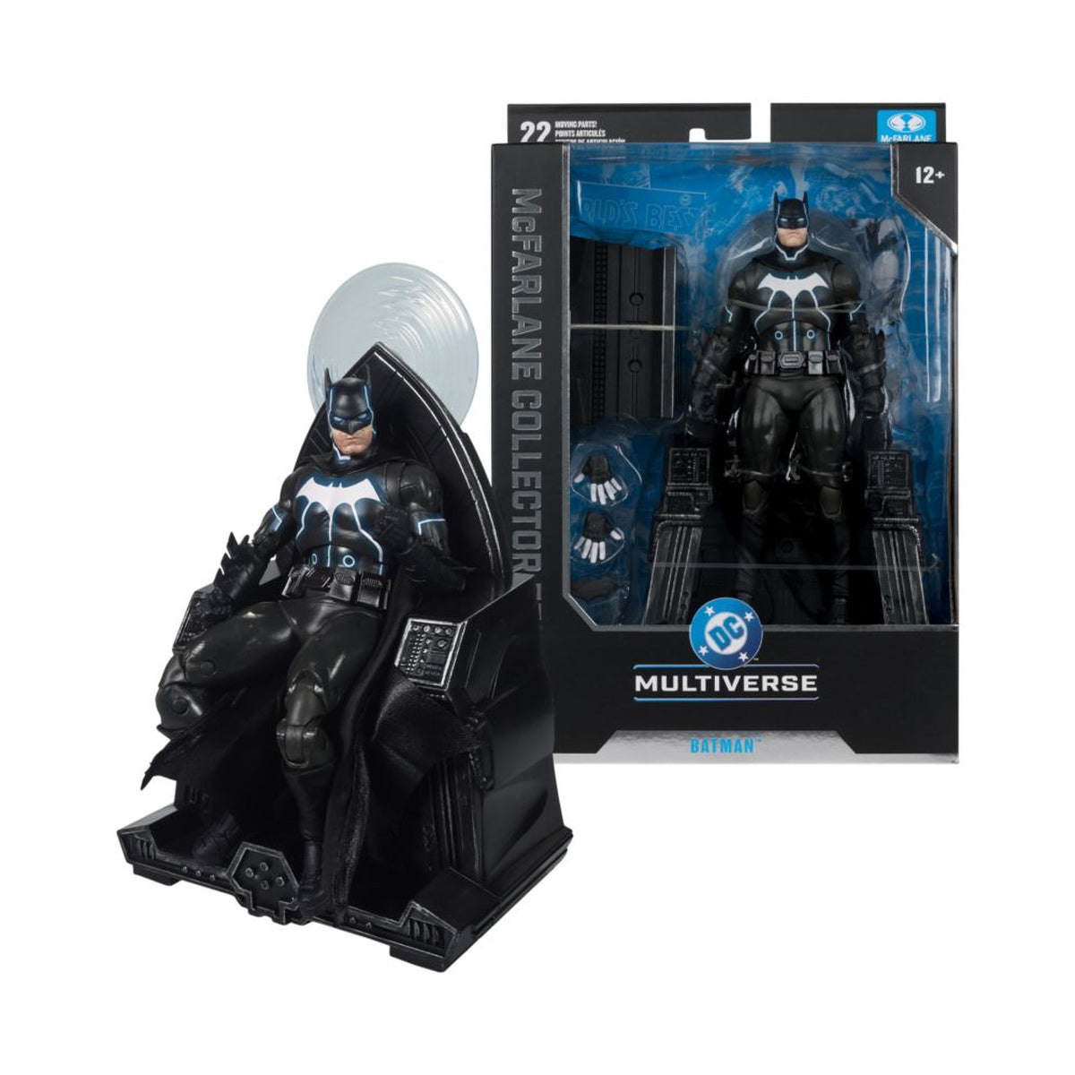 #47 Batman w/ Mobius Chair 7" Collector Edition Figure