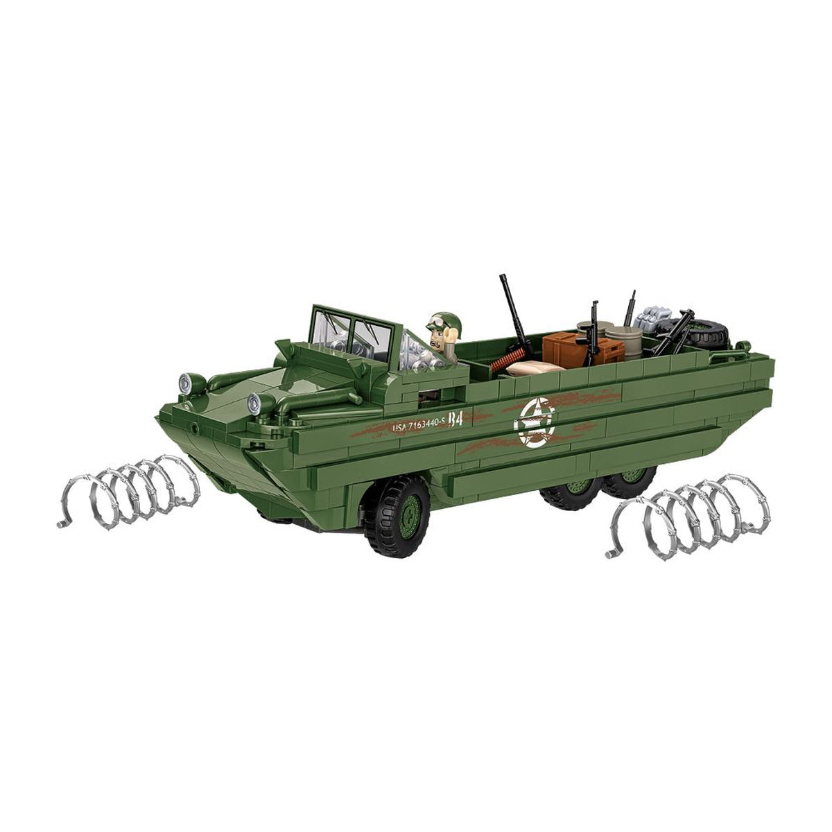 World War 2 Dukw Amphibia (508 Pcs)