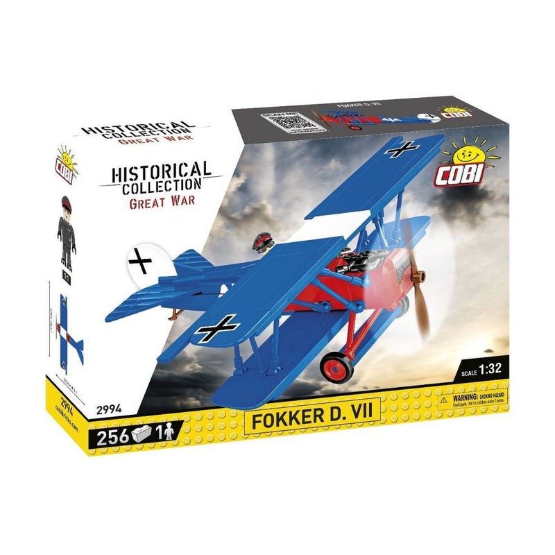 Great War Fokker D. VII Plane (256 Pcs)