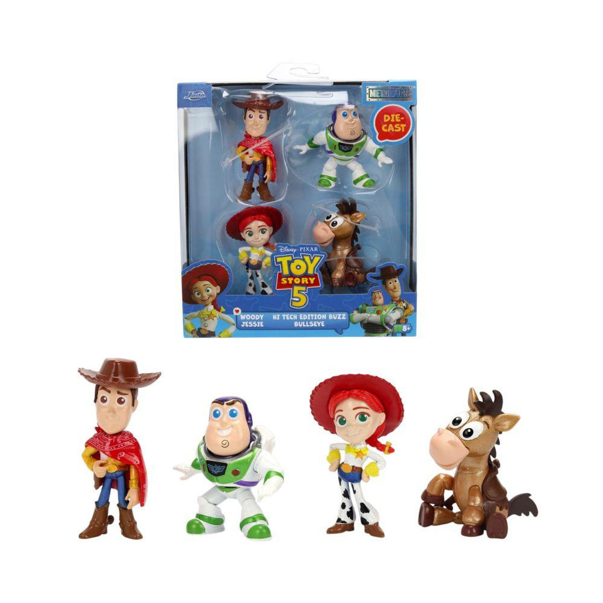Toy Story 5 2.5" Metalfigs 4-Pack
