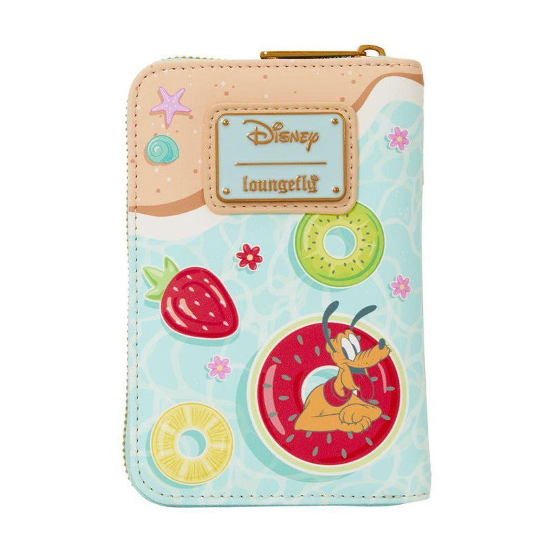 Mickey & Minnie Beach Fun Zip Around Wallet