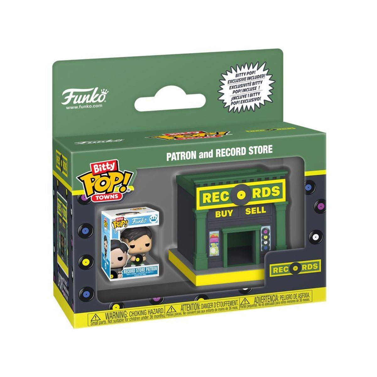 Bitty City Record Store Bitty Pop! Town