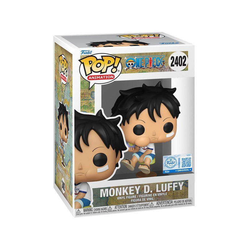 One Piece Young Luffy with Devil Fruit Exclusive Pop! Vinyl