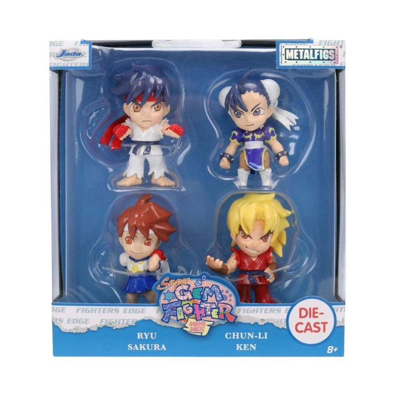 Super Gem Fighter 2.5" Metalfigs 4-Pack