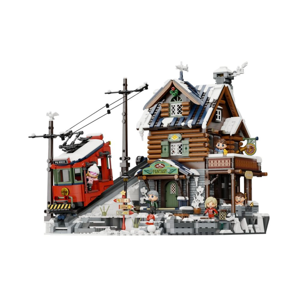 Retro Series Summit Cabin Construction Set (3135 pieces)