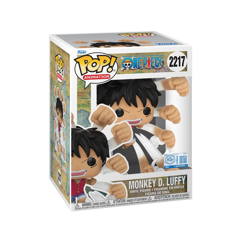 Onepcs Luffy Gum-Gum Gatling US Exclusive Pop! Premium