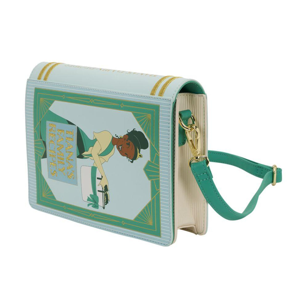 Disney Princess Tiana Recipe Book Crossbody Bag