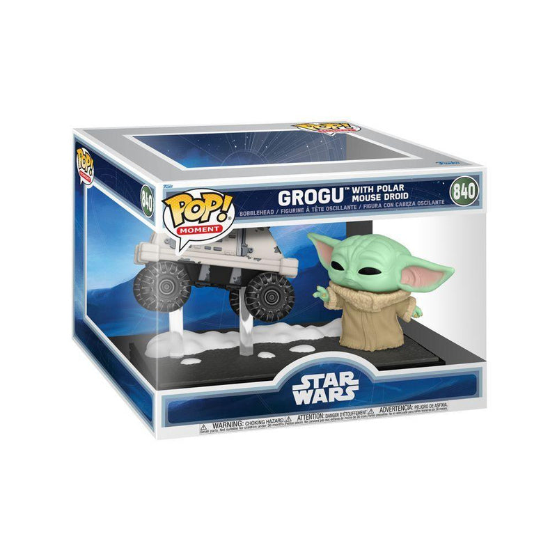 Grogu w/ Polar Mouse Droid Pop! Moment