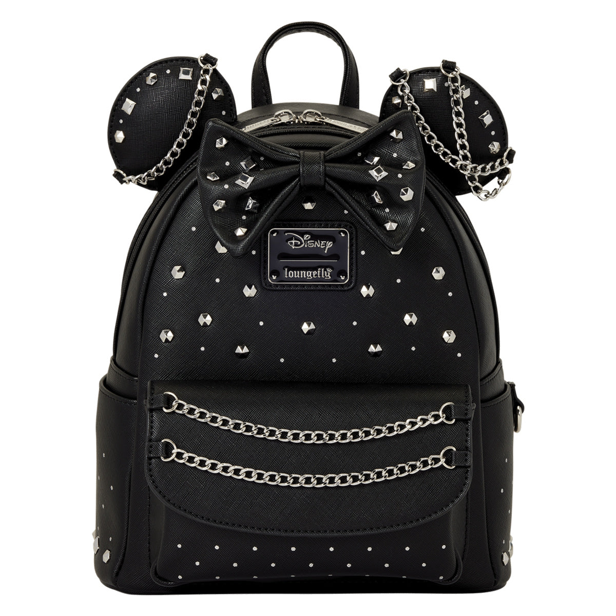 Disney Minnie Mouse Studs & Chains Mini Backpack