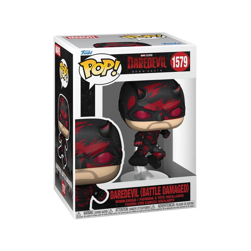 Daredevil: Born Again Daredevil (Battle Damaged) Pop! Vinyl