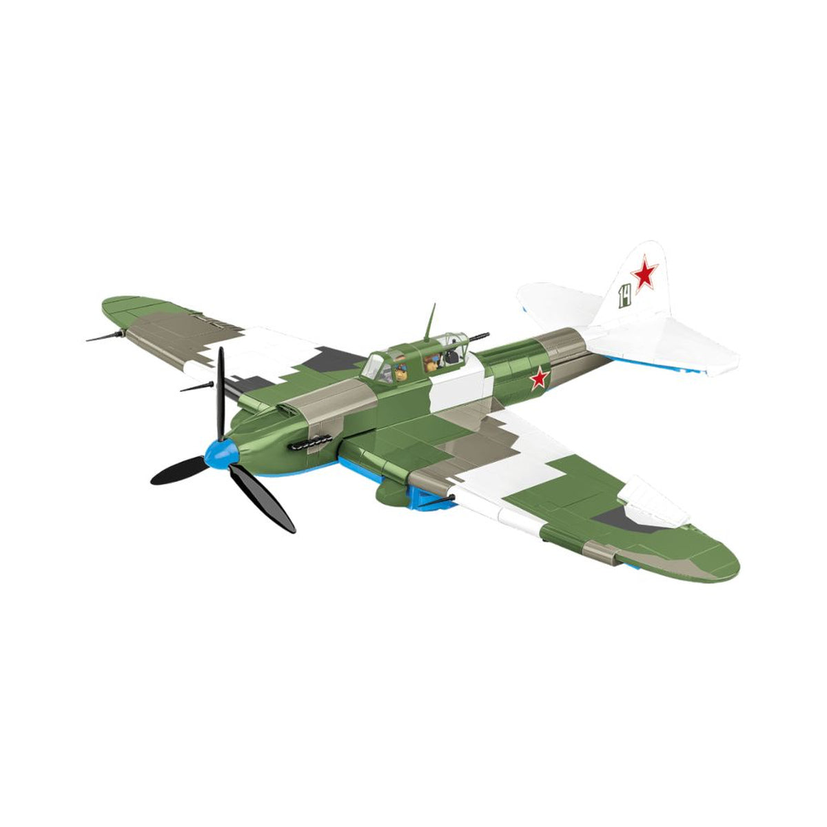 World War 2 Ilyushin IL-2 1943 (636 Pcs)