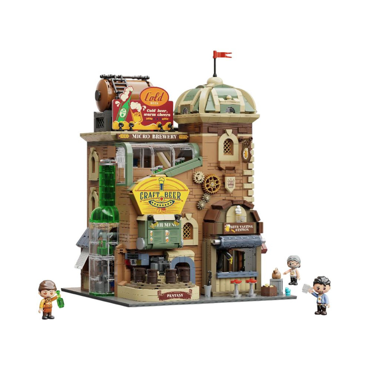 Retro Series Craft Brewery (3445 Piece Kit)