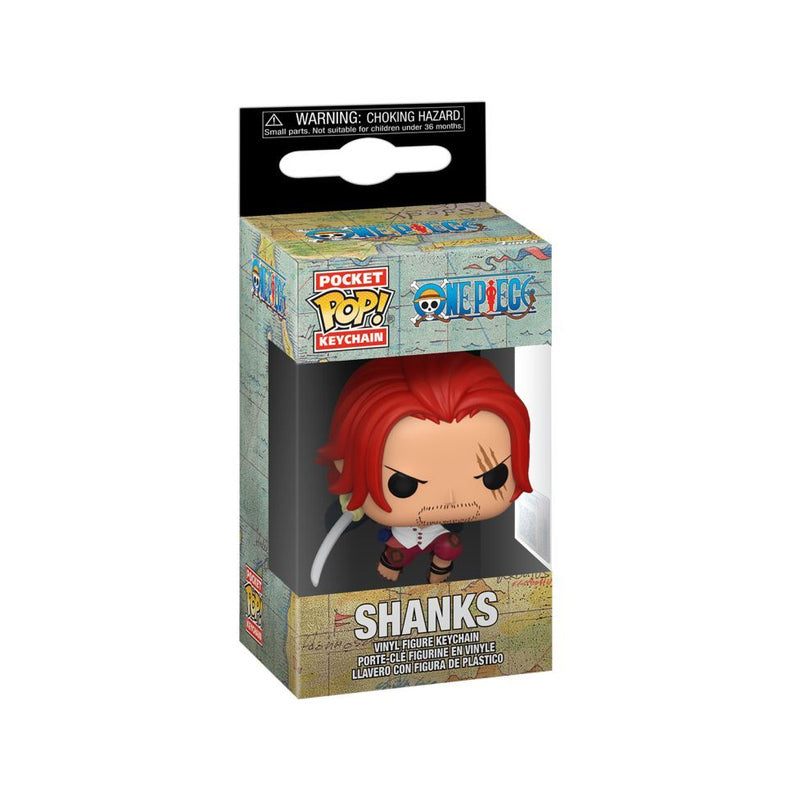 One Piece Shanks Pop! Keychain