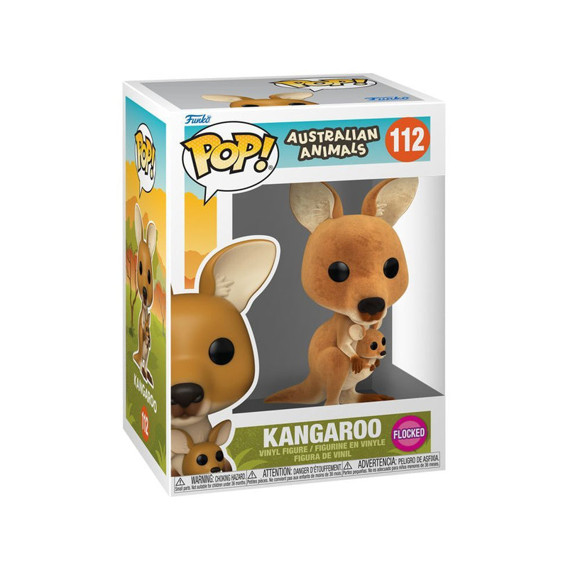 Australian Animals Kangaroo Flocked Pop! Vinyl