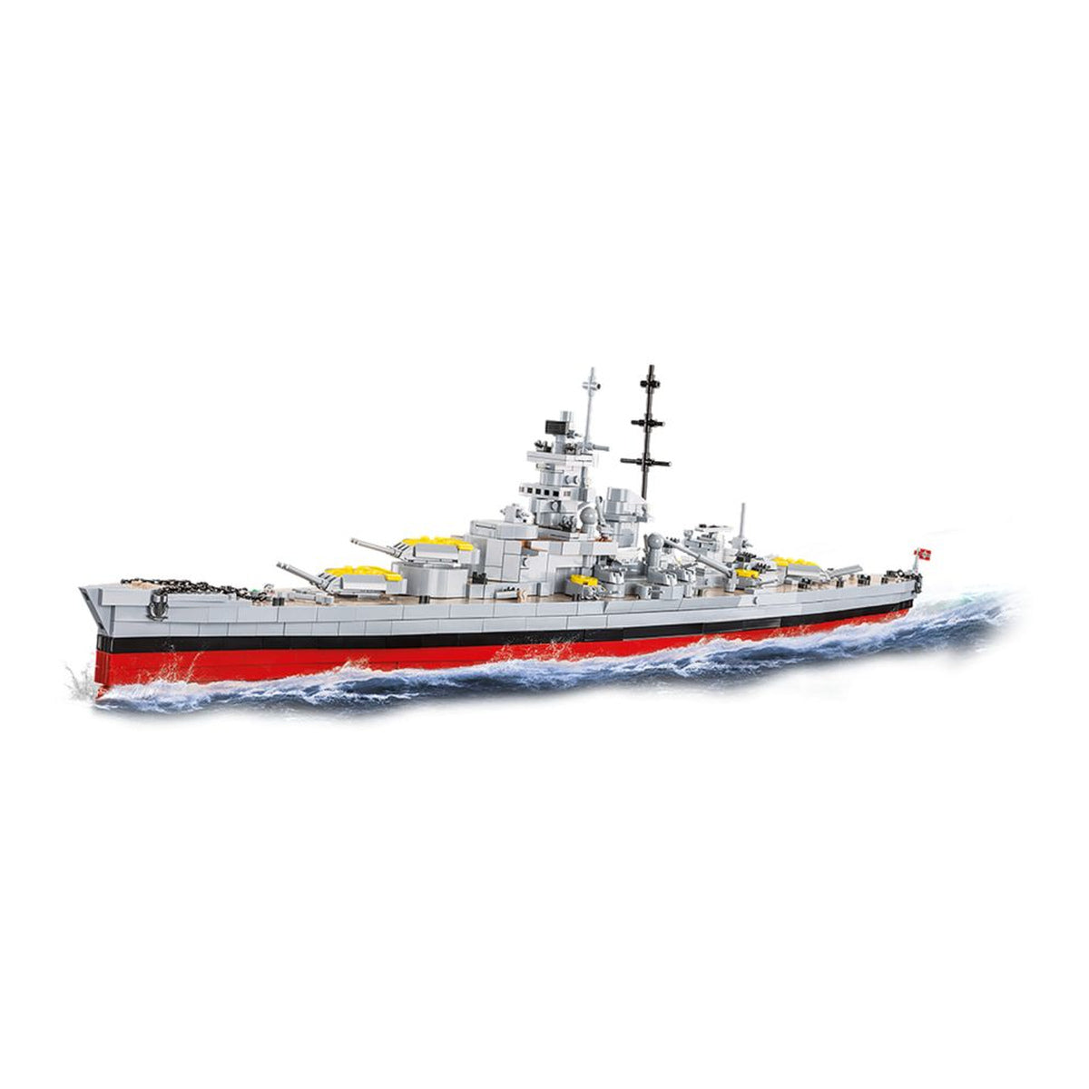 World War 2 Battleship Gneisenau (2417 Piece Kit)
