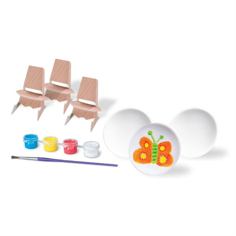 4M Little Craft Mini Plates Painting Kit