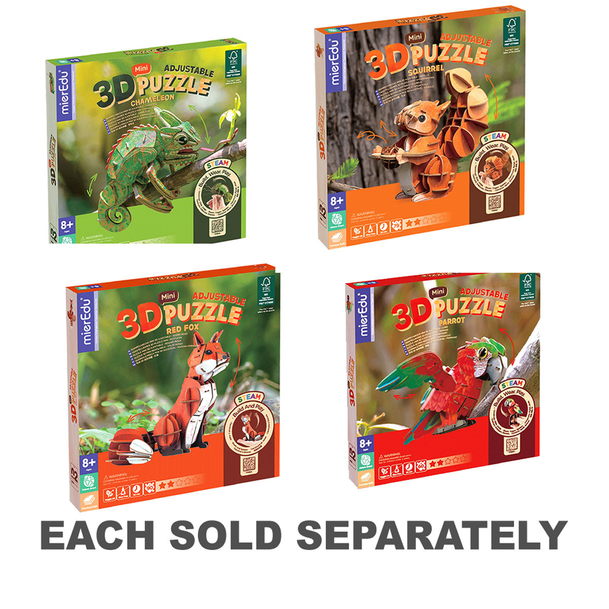 mierEdu Adjustable Mini 3D Puzzle