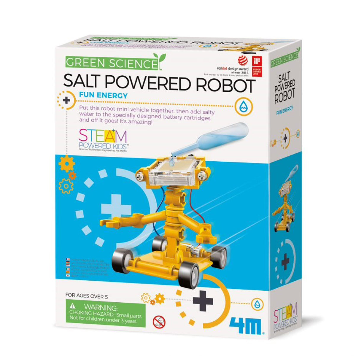 4M Green Science Salt Powered Robot Kit