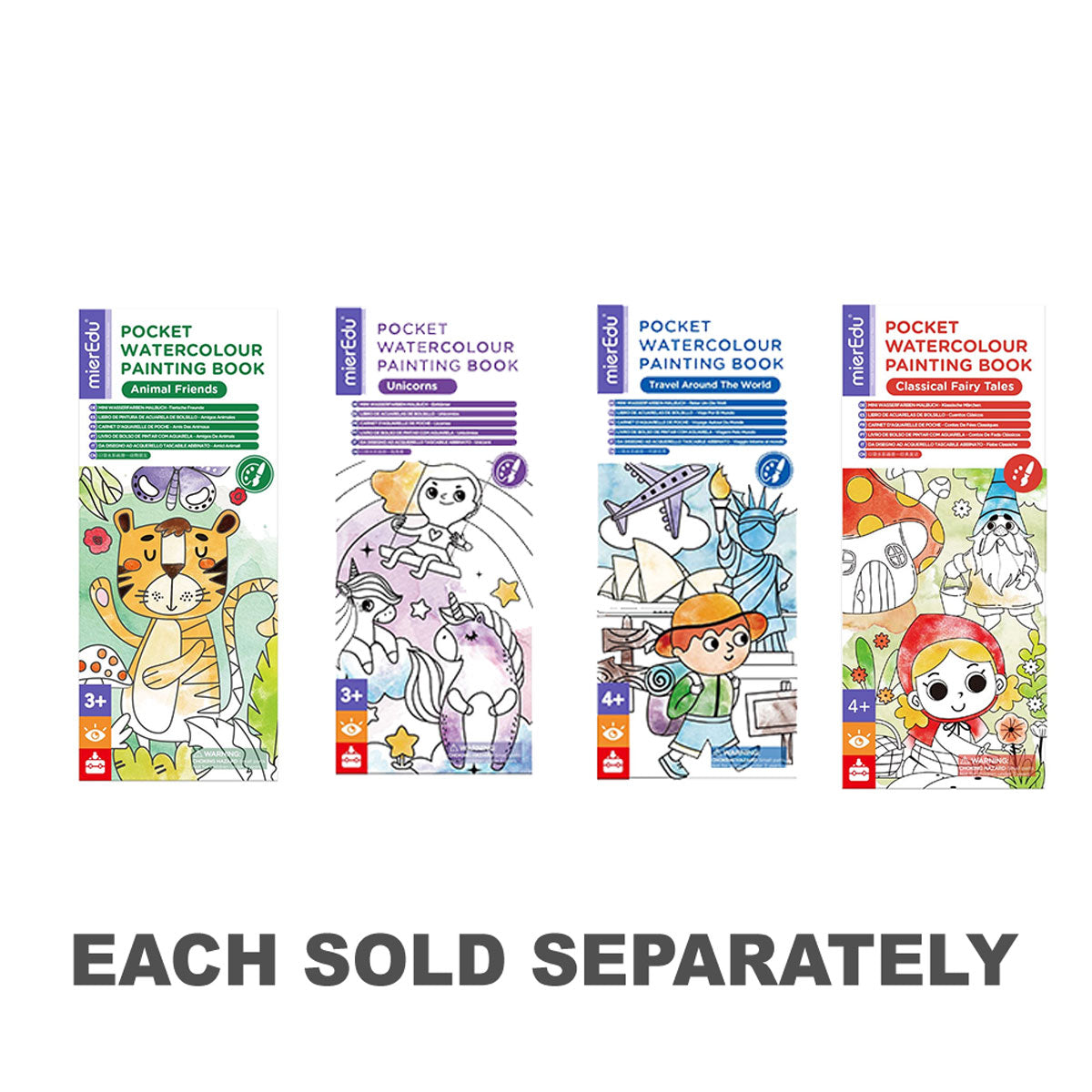 mierEdu Pocket Watercolour Painting Book