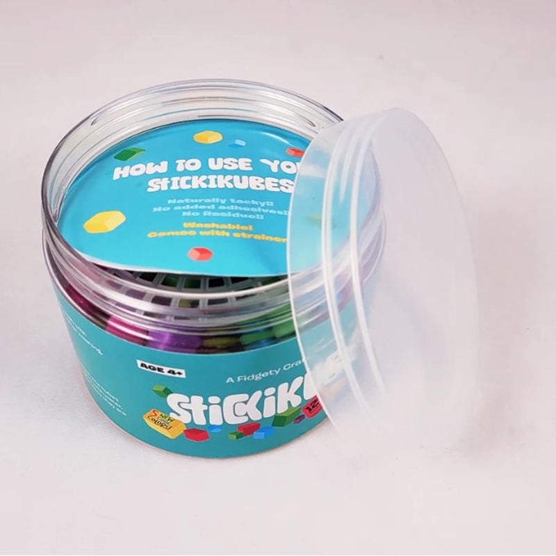 Stickikubes Neon Brights Tub 125pc