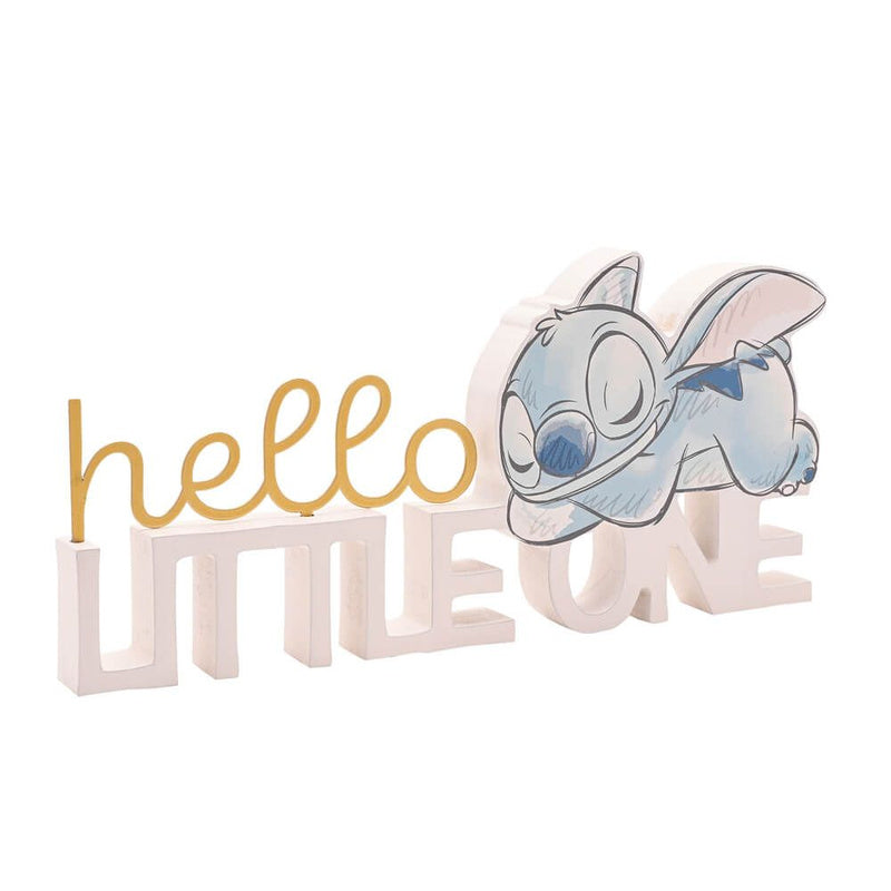 Stitch Baby Mantel Plaque