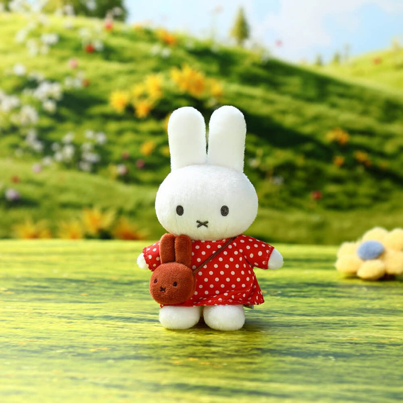 Miffy Red Dot Dress with Melanie Bag Keyring