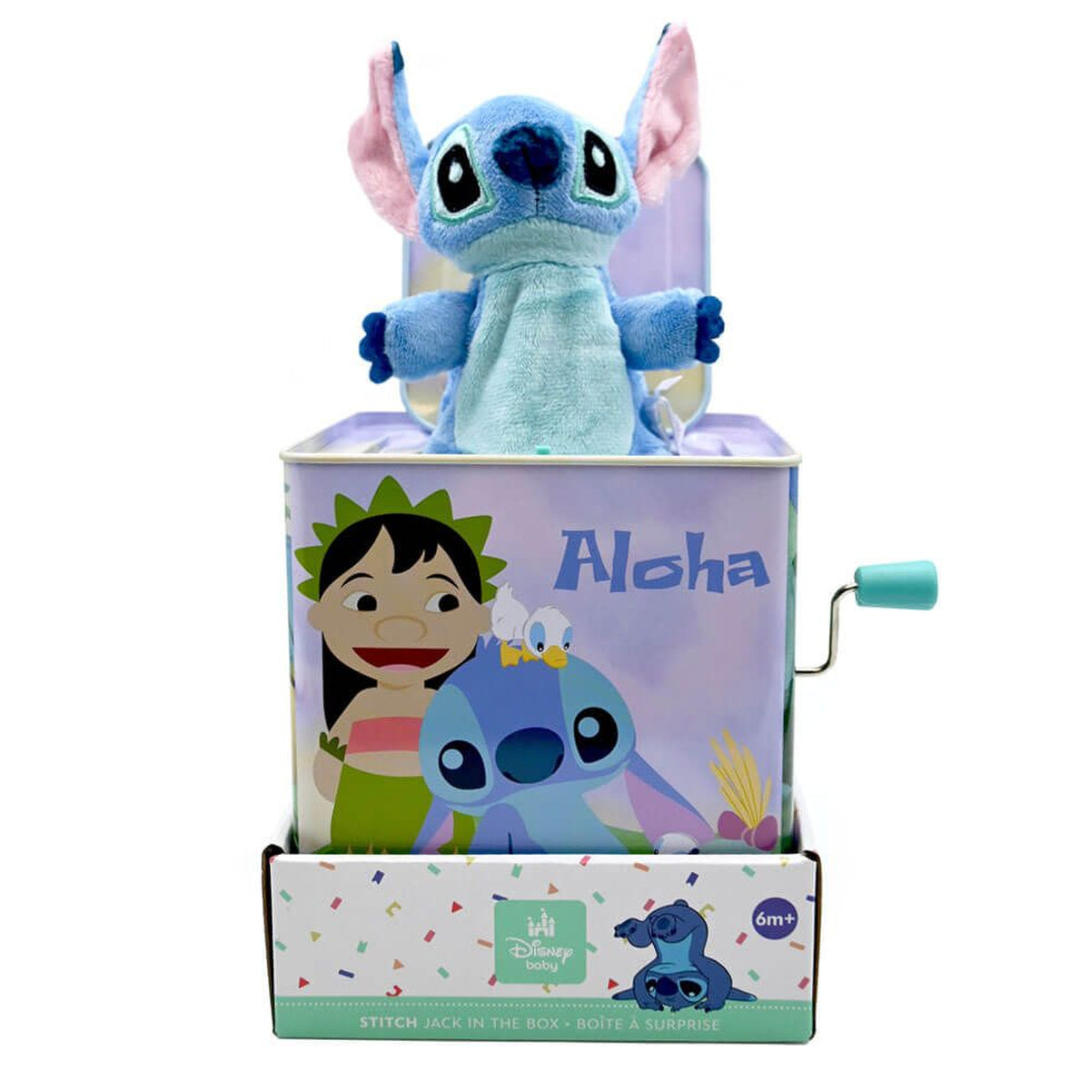 Stitch Jack-in-the-Box Toy