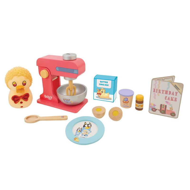 Bluey Wooden Duck Cake Baking Set
