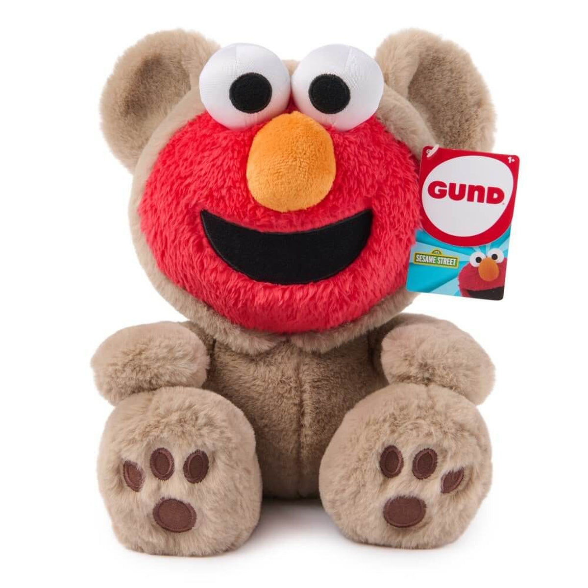 Elmo X GUND Kai Bear Buddy-Up Plush