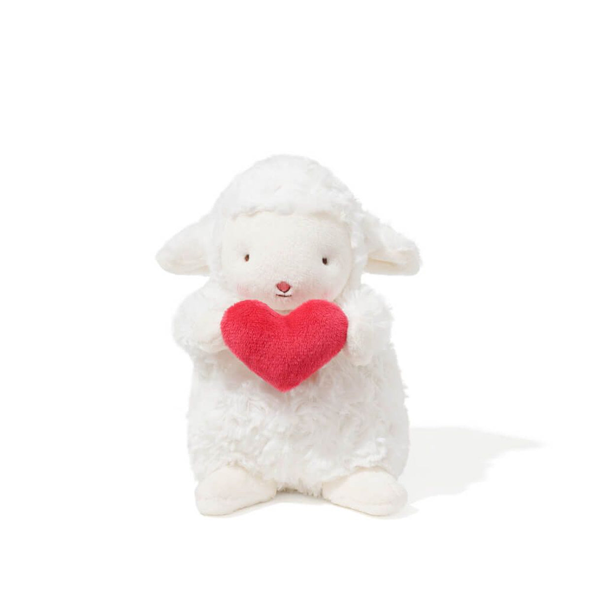 Wee Kiddo Lamb Holding Heart Plush