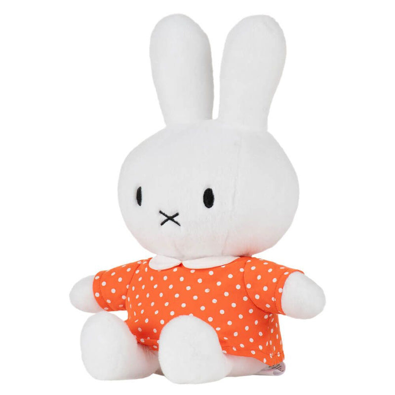 Soft Toy: Miffy with Orange Spot Dress